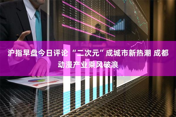 沪指早盘今日评论 “二次元”成城市新热潮 成都动漫产业乘风破浪