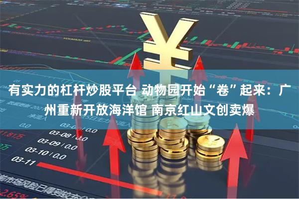 有实力的杠杆炒股平台 动物园开始“卷”起来：广州重新开放海洋馆 南京红山文创卖爆