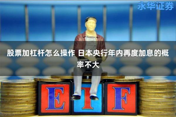 股票加杠杆怎么操作 日本央行年内再度加息的概率不大