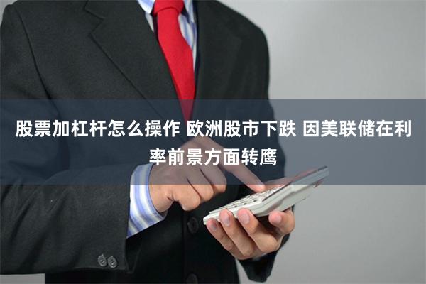股票加杠杆怎么操作 欧洲股市下跌 因美联储在利率前景方面转鹰